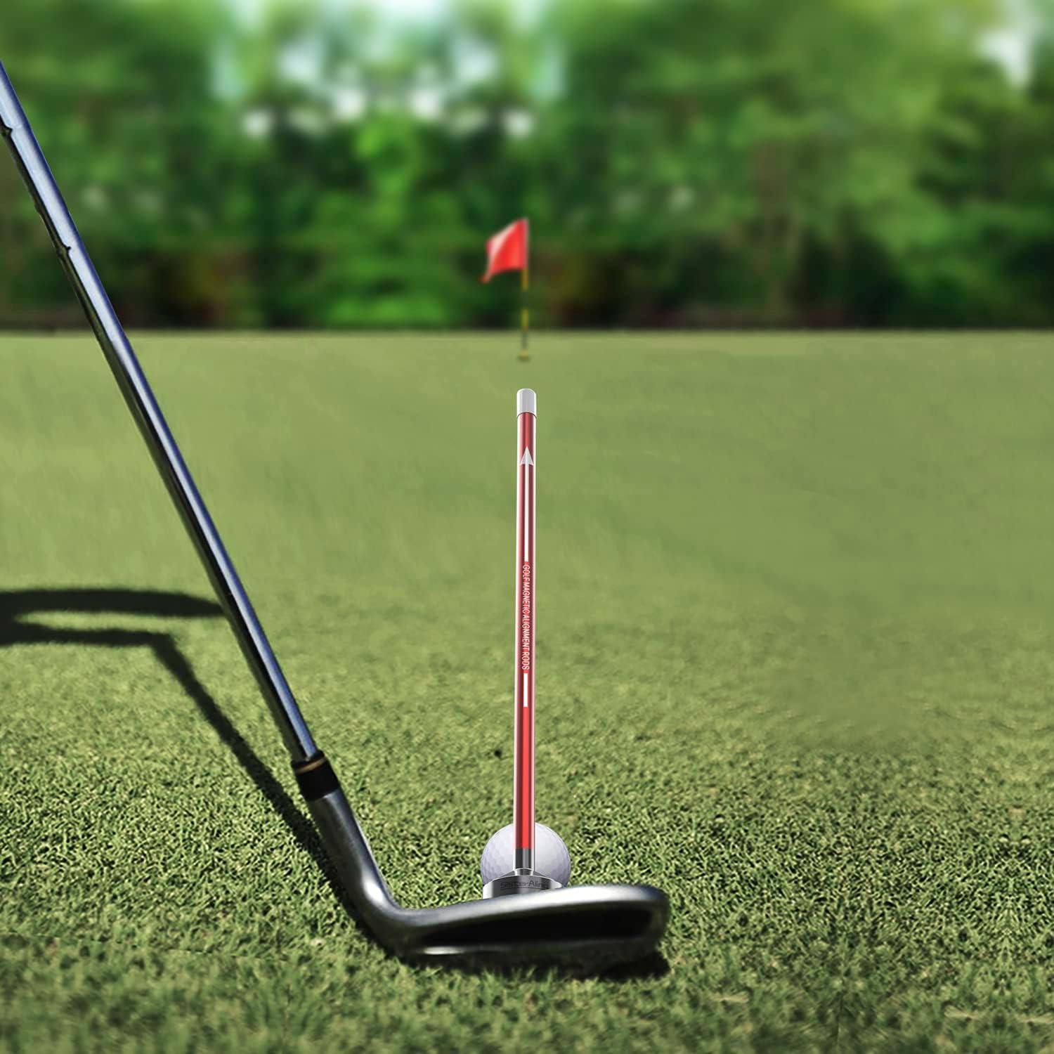 Barras de Alineación Magnéticas de Golf SisterAling - Entrenador de Swing