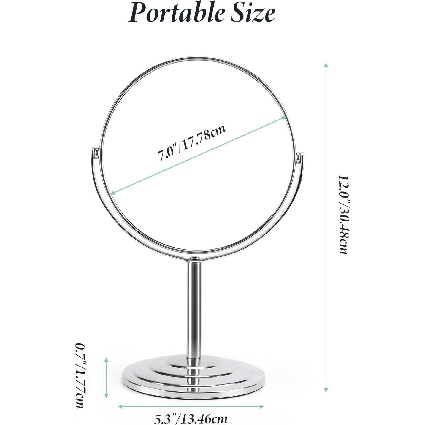 Espejo de Maquillaje Schliersee 17.78 cm Doble Lado 1X/3X
