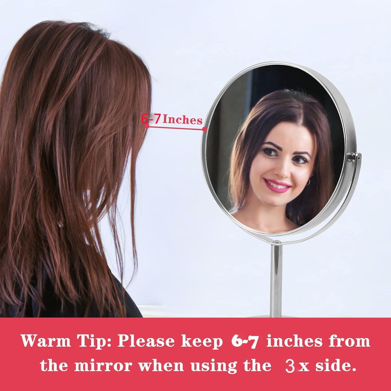 Espejo de Maquillaje Schliersee 17.78 cm Doble Lado 1X/3X