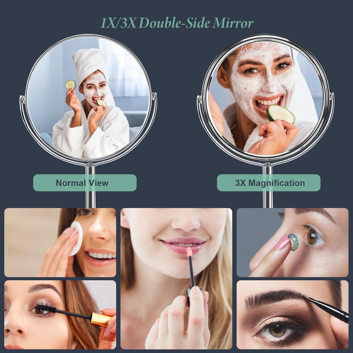 Espejo de Maquillaje Schliersee 17.78 cm Doble Lado 1X/3X