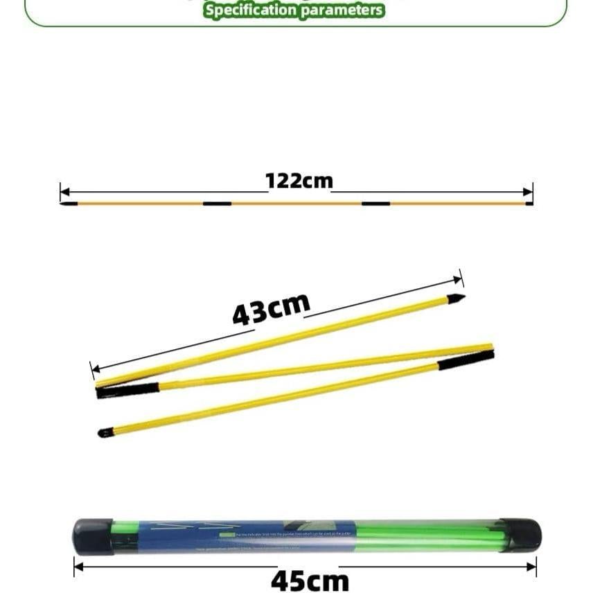 Palos de Alineación de Golf Genérica 48" (121.92 cm) 2-Pack