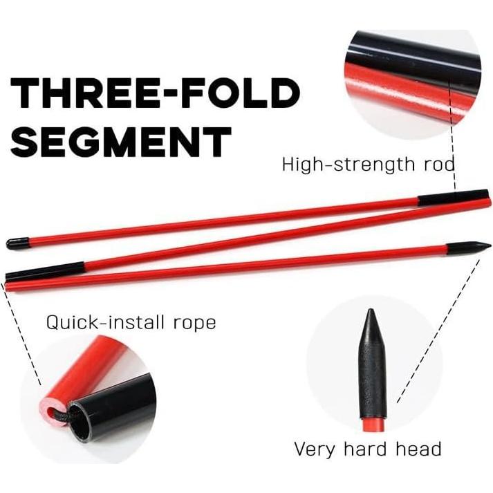 Palos de Alineación de Golf Genérica 48" (121.92 cm) 2-Pack