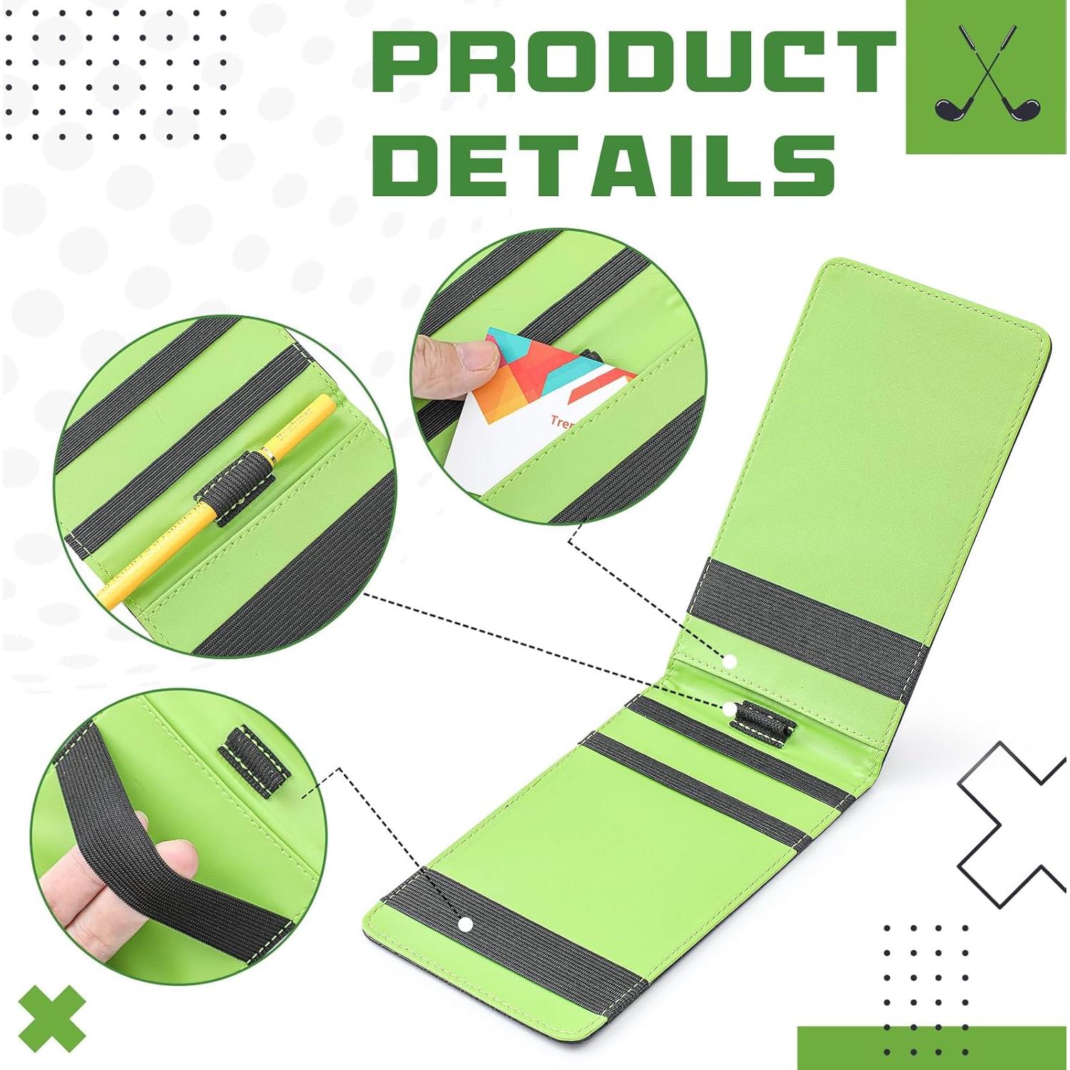 Soporte de Tarjeta de Puntuación de Golf Humyoun 2 Pcs 19.3x11.4cm