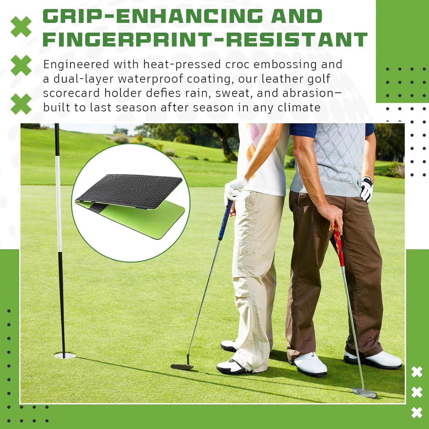 Soporte de Tarjeta de Puntuación de Golf Humyoun 2 Pcs 19.3x11.4cm