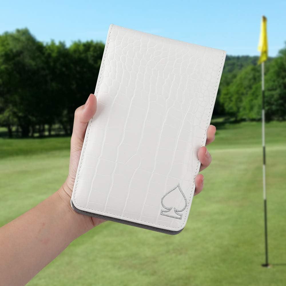 Funda de Tarjeta de Puntuación Craftsman Golf Cuero Sintético