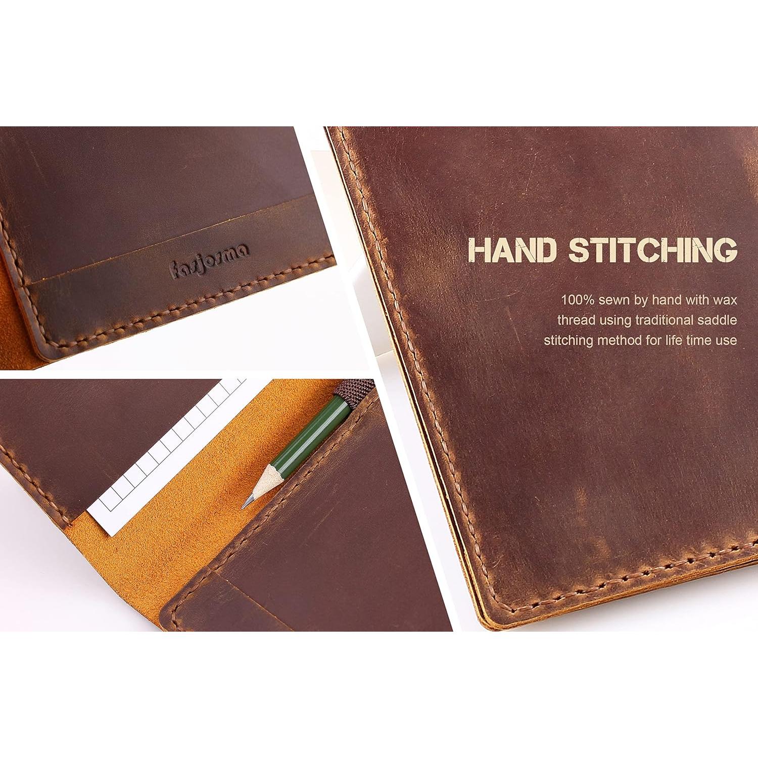 Portatarjetas de Golf de Cuero Fasjosma Vintage 17.6x12.7 cm