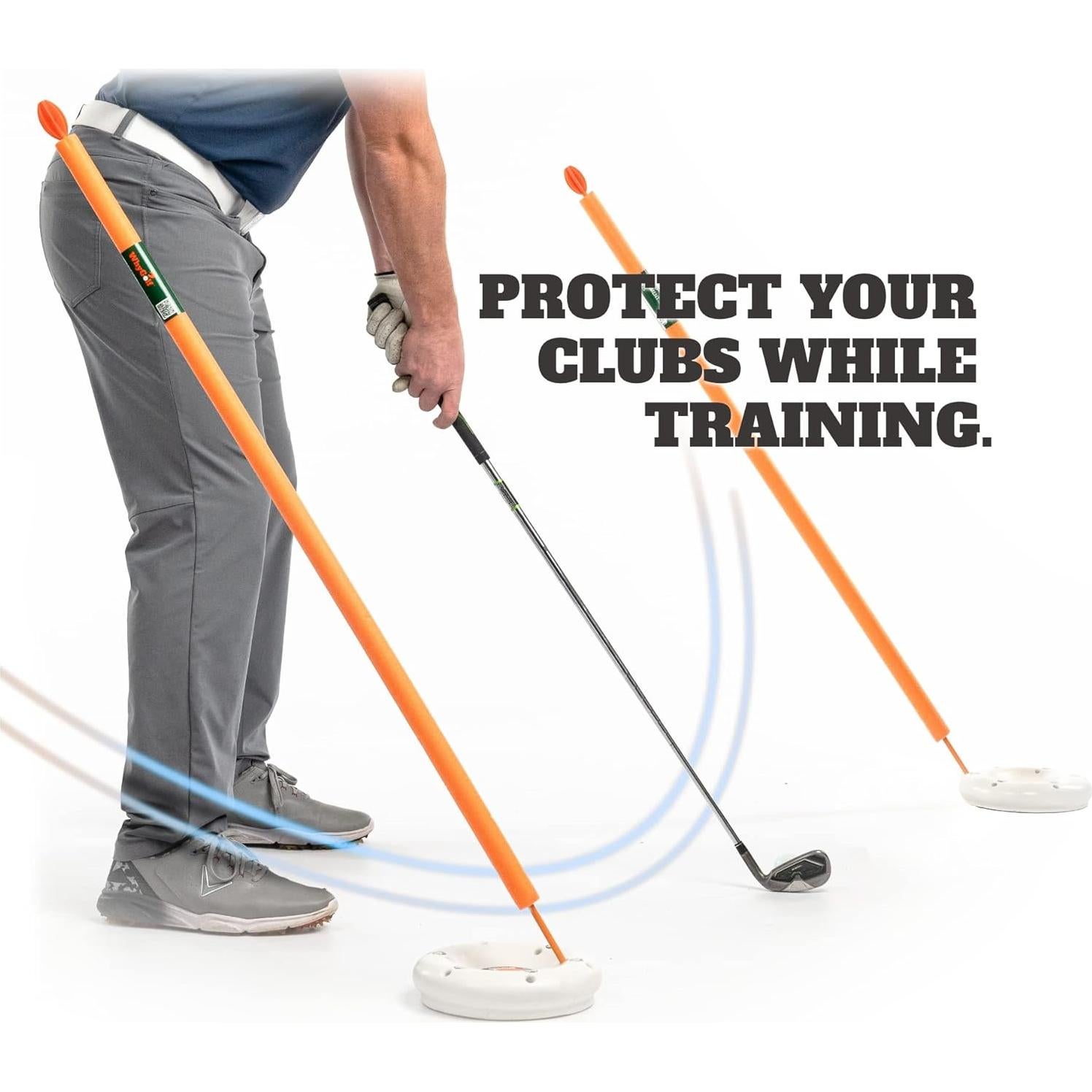 Varillas de Alineación Acolchadas WhyGolf 119 cm para Golf