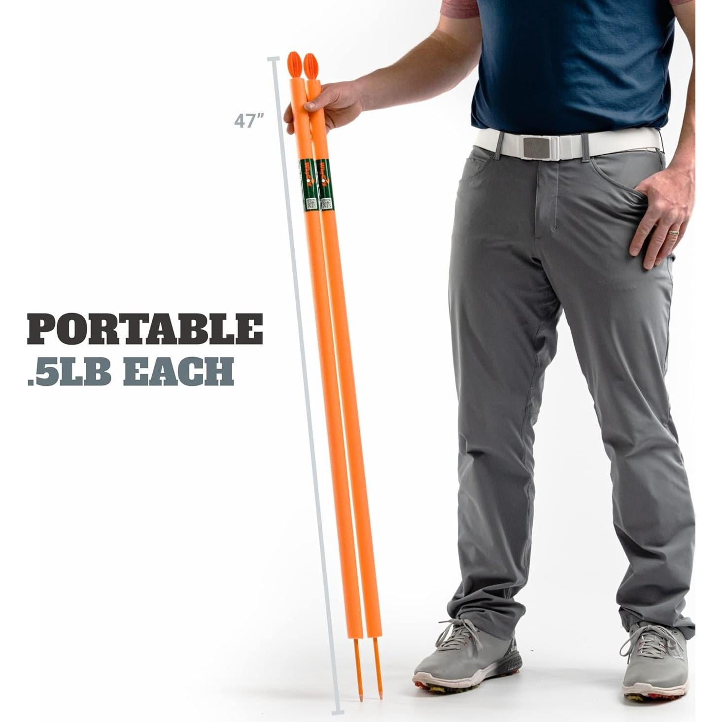 Varillas de Alineación Acolchadas WhyGolf 119 cm para Golf