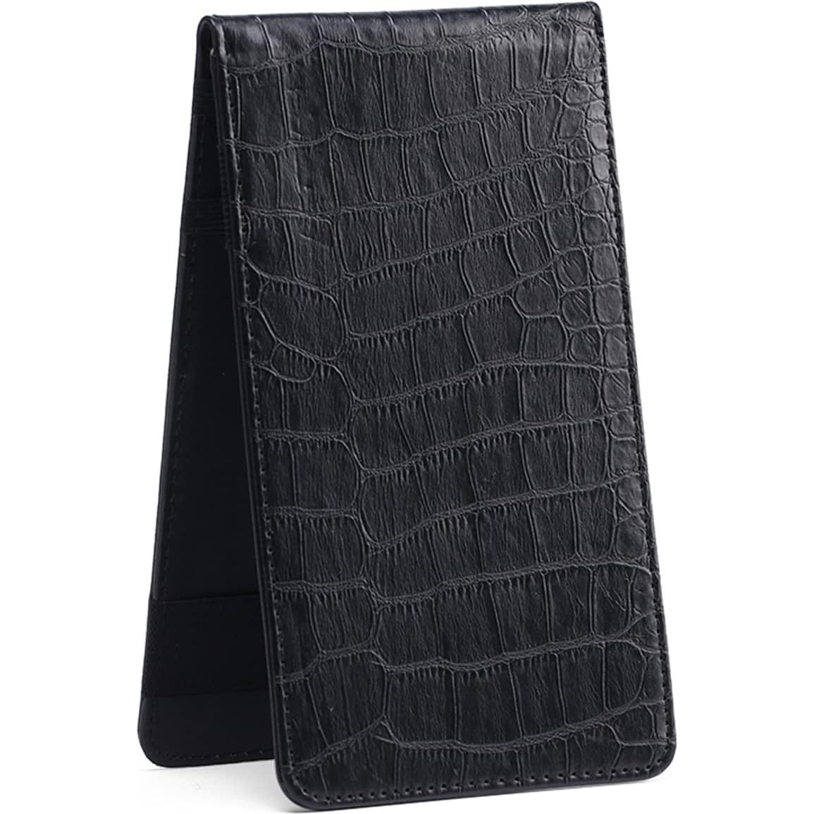 Portatarjetas de Golf de Cuero E.XINI GOLFJFB-BLACK Grande