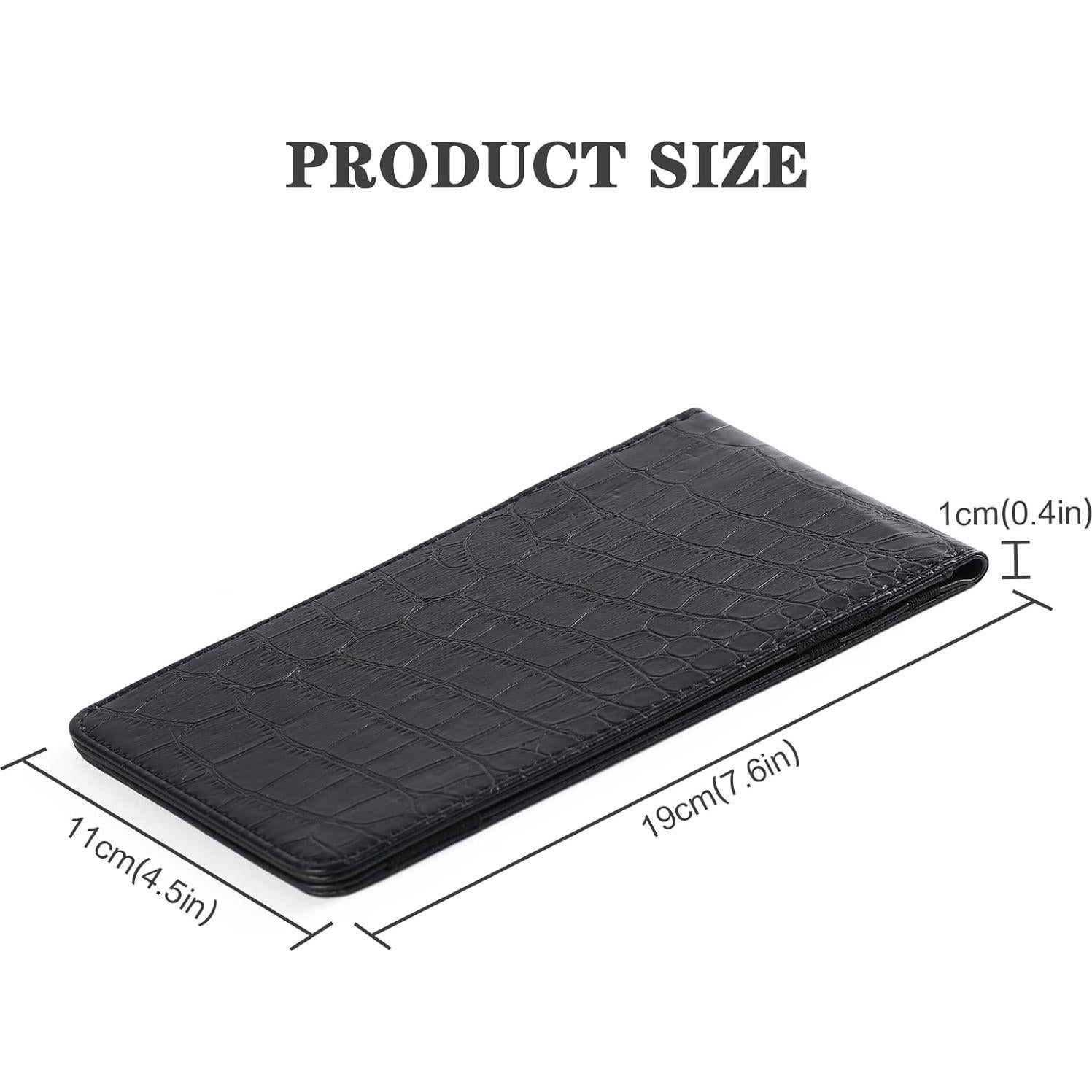 Portatarjetas de Golf de Cuero E.XINI GOLFJFB-BLACK Grande