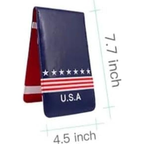Porta Tarjeta de Golf Genérico - Cubierta de Cuero Sintético EE. UU.