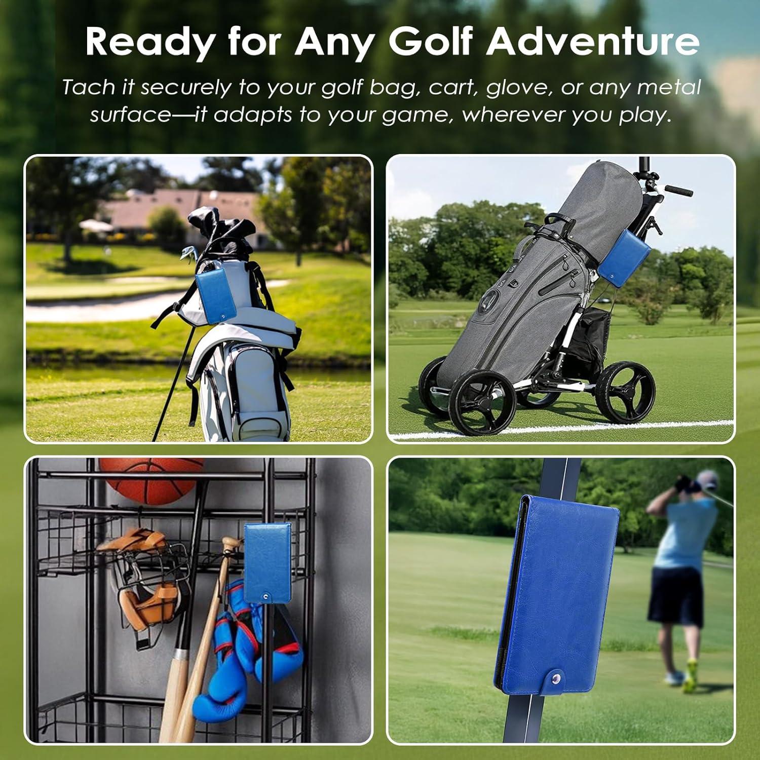 Cubierta de Tarjeta de Puntuación de Golf Femlotank GSH1 Azul