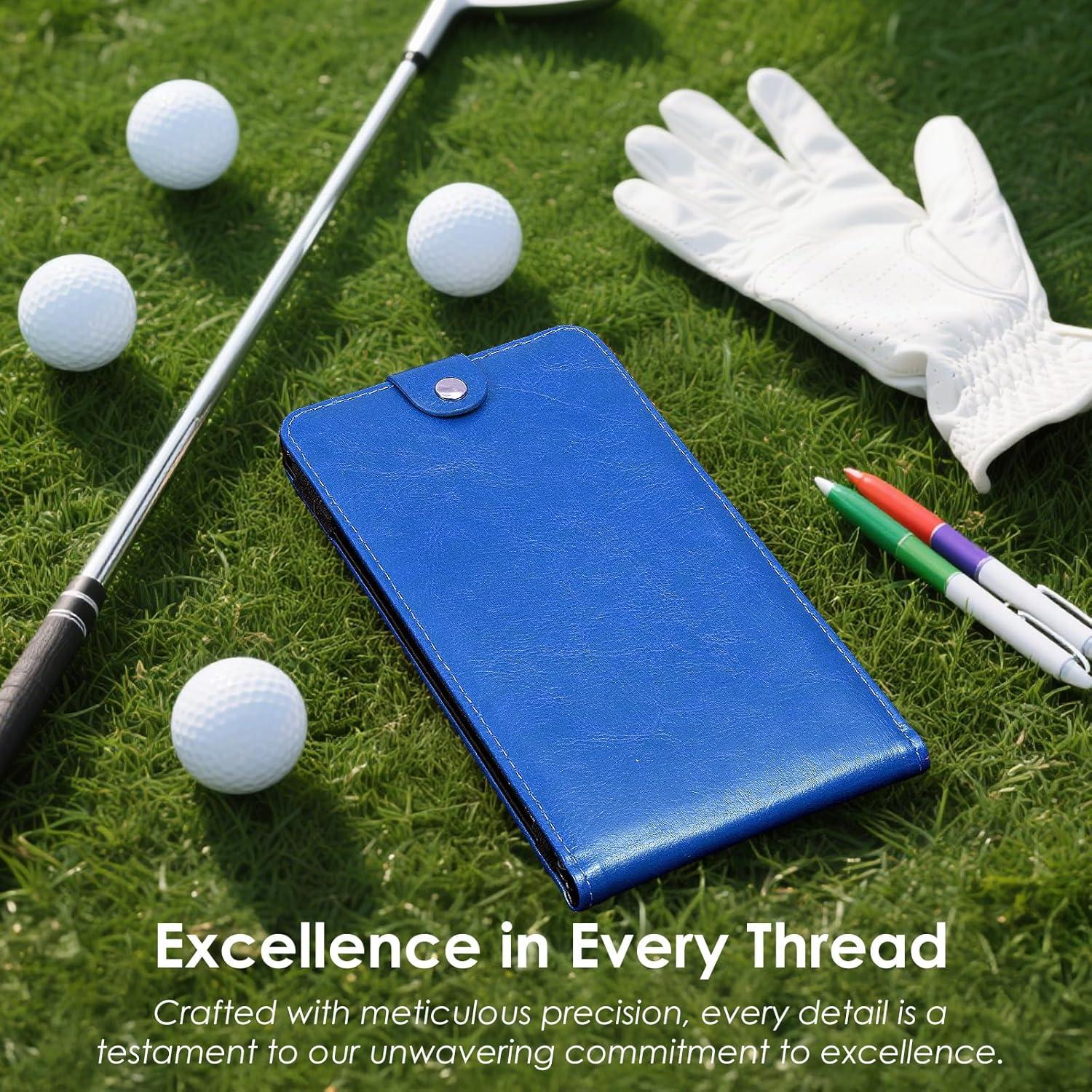Cubierta de Tarjeta de Puntuación de Golf Femlotank GSH1 Azul
