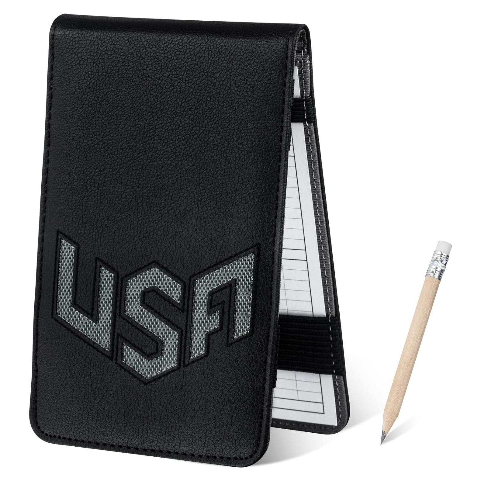 Portatarjetas de Golf LZFAN con Funda para Libro de Distancias