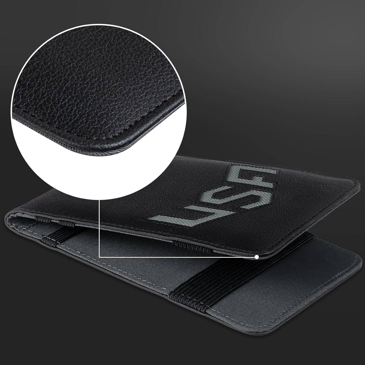 Portatarjetas de Golf LZFAN con Funda para Libro de Distancias