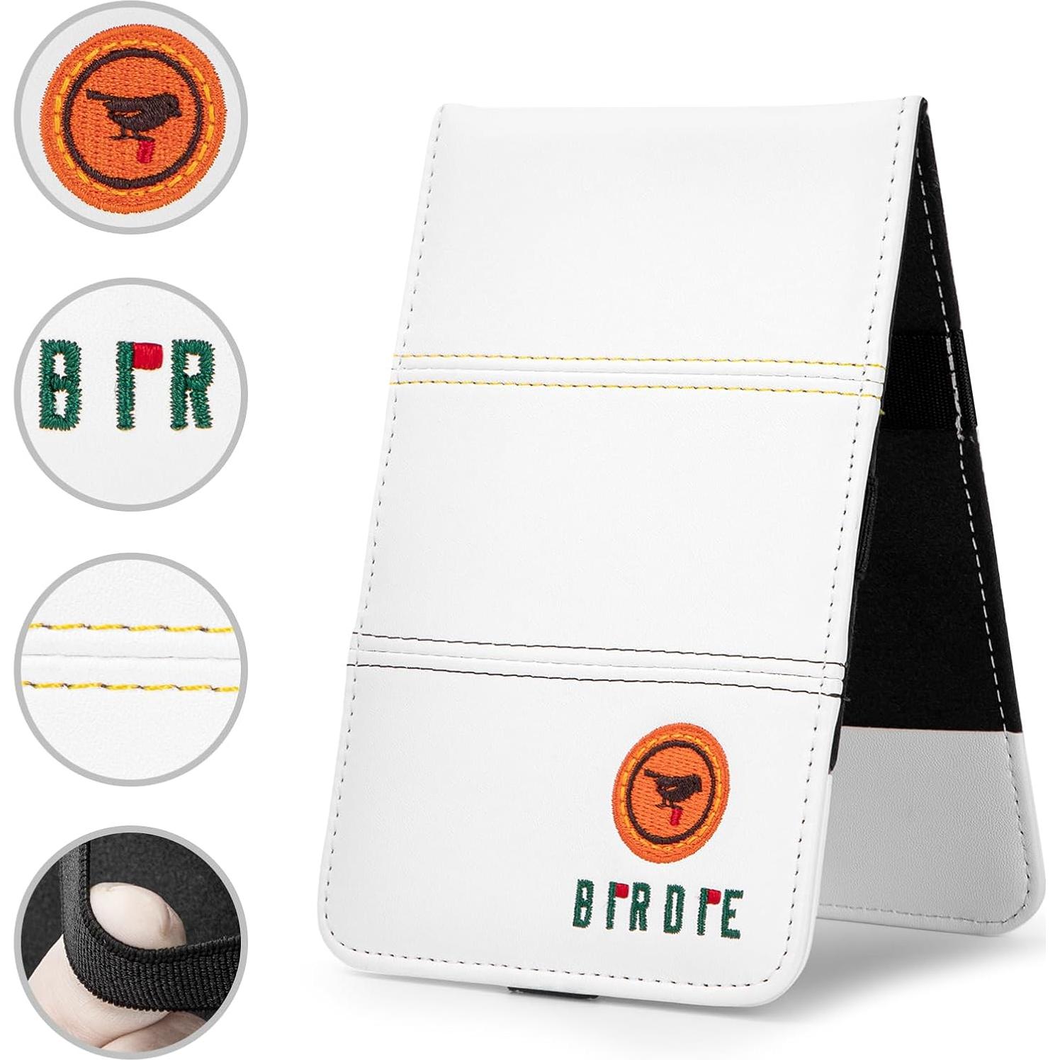 Cubierta de Portatarjetas de Golf Aliennana Birdie Cuero 18.4x10.8cm