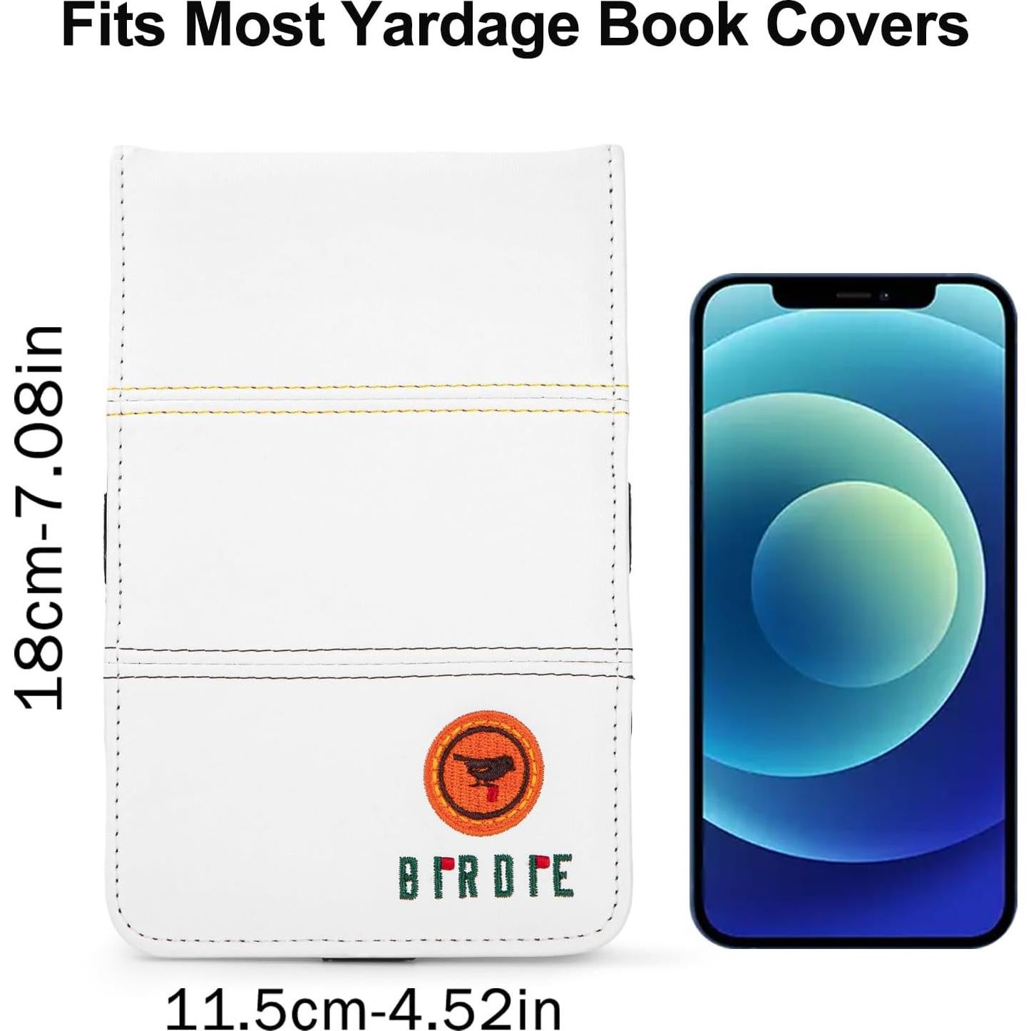 Cubierta de Portatarjetas de Golf Aliennana Birdie Cuero 18.4x10.8cm