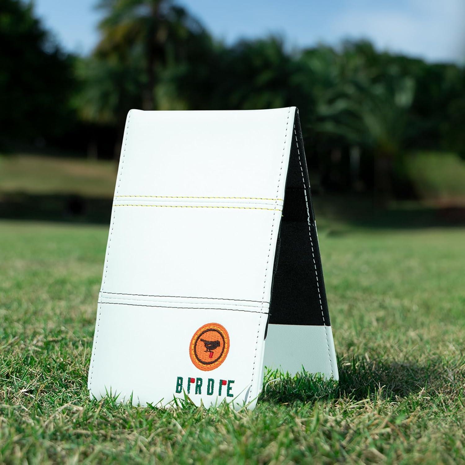 Cubierta de Portatarjetas de Golf Aliennana Birdie Cuero 18.4x10.8cm