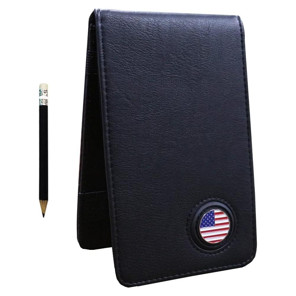 Cubierta de Portatarjetas de Golf PINMEI con Marcador y Lápiz 11x19cm