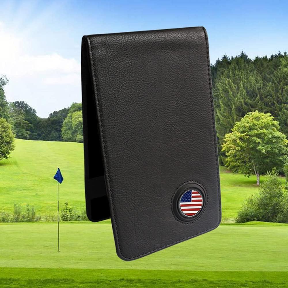 Cubierta de Portatarjetas de Golf PINMEI con Marcador y Lápiz 11x19cm