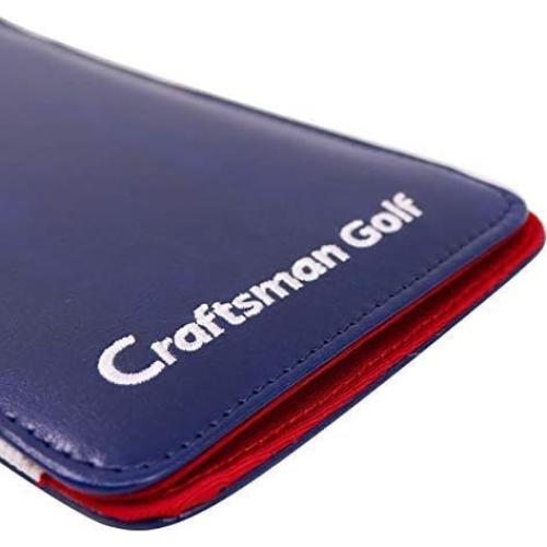 Cubierta de Cuaderno de Puntuación Craftsman Golf Azul