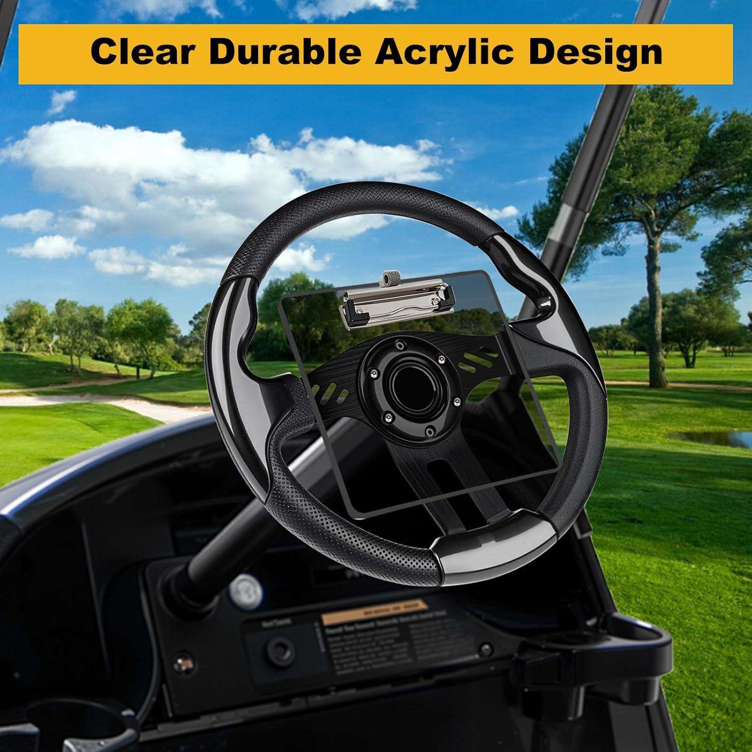 Soporte de Tarjeta de Puntuación para Carro de Golf LEAPGOMAX