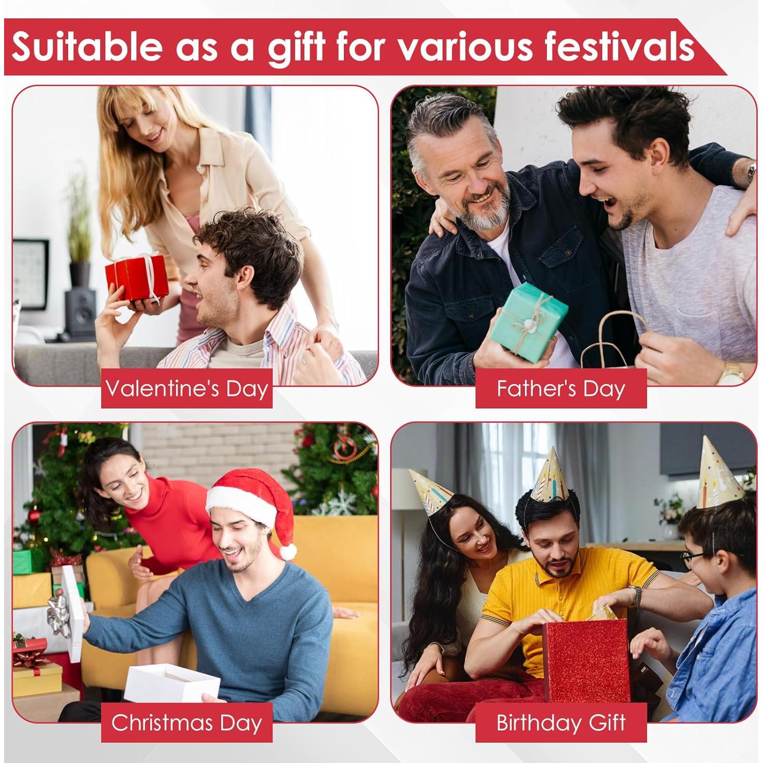 Funda de Piel PU TIESOME para Tarjeta de Puntuación Golf Negro