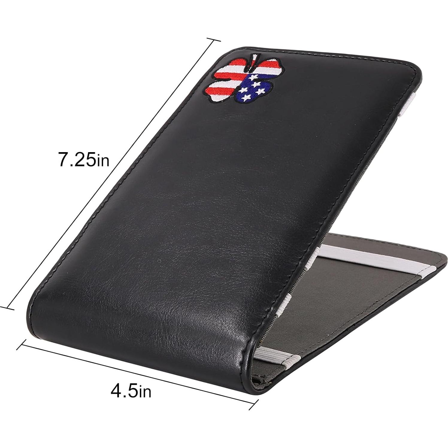 Porta Tarjeta de Golf Craftsman Golf US Clover Cuero Sintético