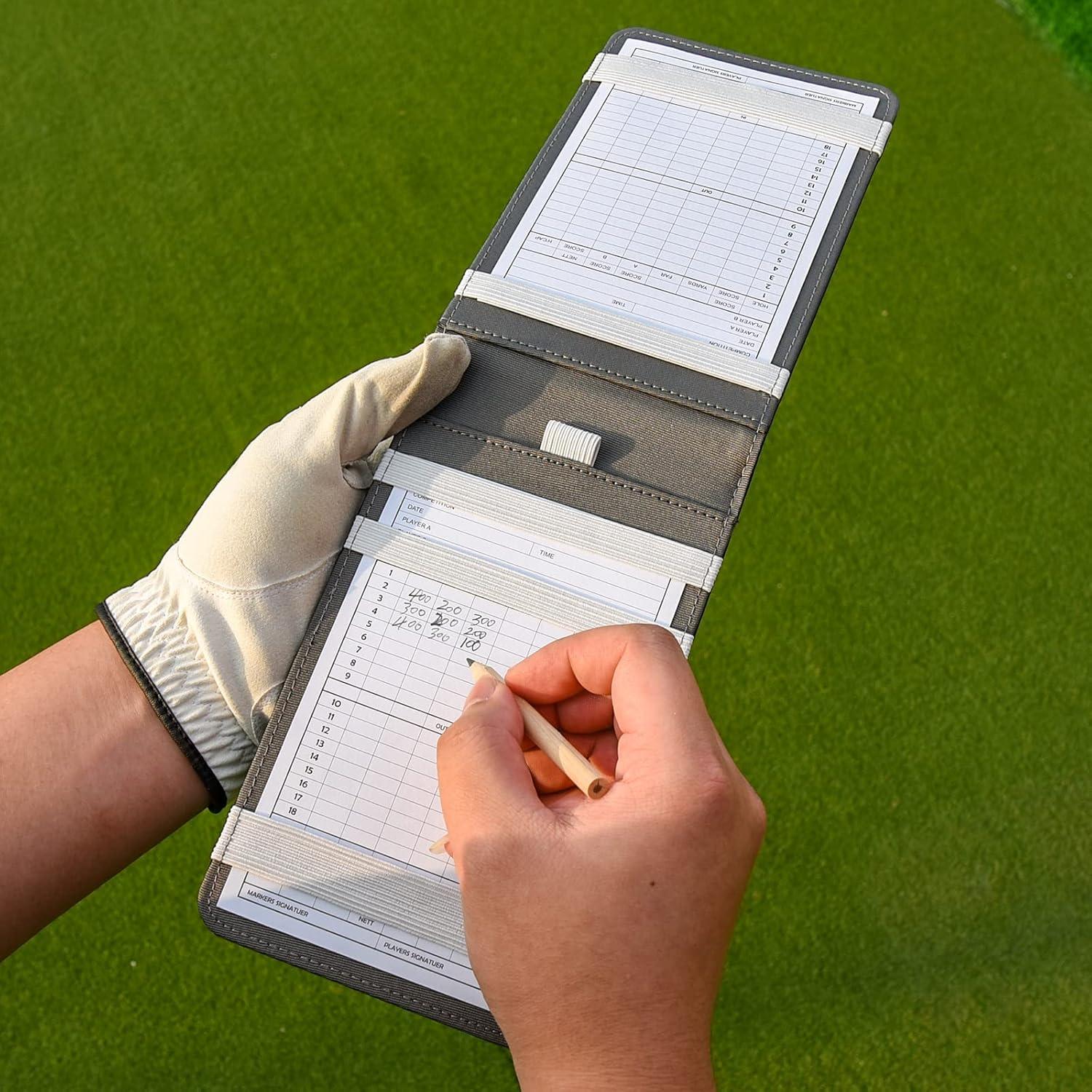 Porta Tarjeta de Golf Craftsman Golf US Clover Cuero Sintético