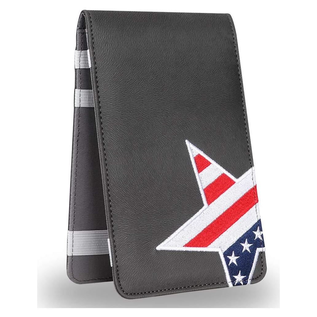 Porta Scorecard de Golf CRAFTSMAN GOLF Estrellas en Cuero