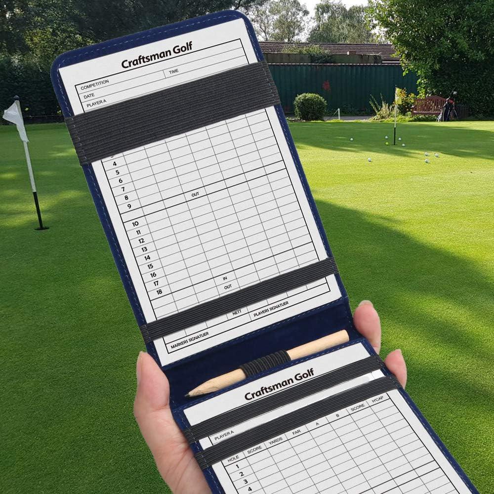 Tarjetas de Puntuación de Golf CRAFTSMAN GOLF 10pcs 10x15cm