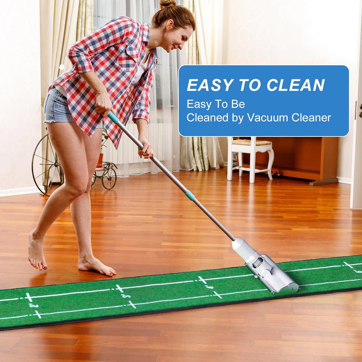 Alfombra de Putting de Golf Ponsonbay 0.3x2.8m Antideslizante