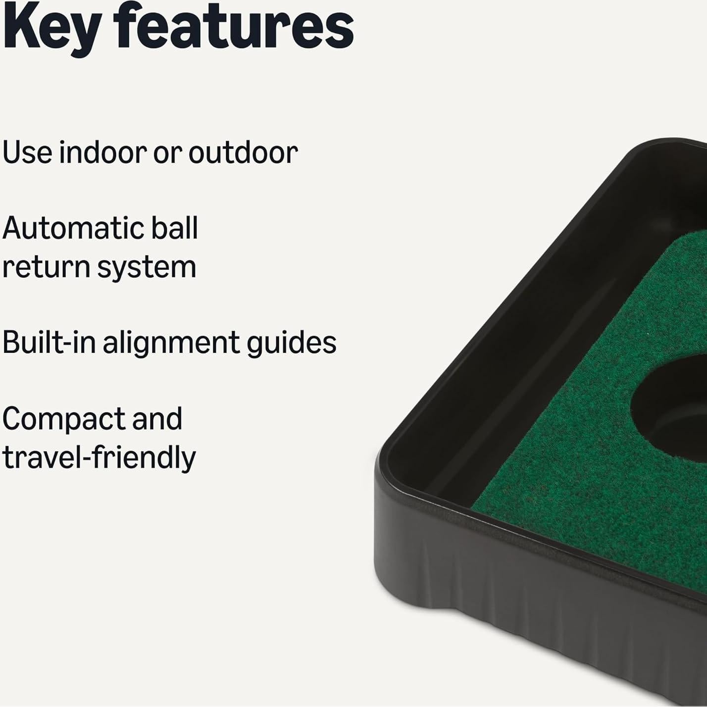 Alfombra de Putting de Golf Amazon Basics 276.9x36.6 cm