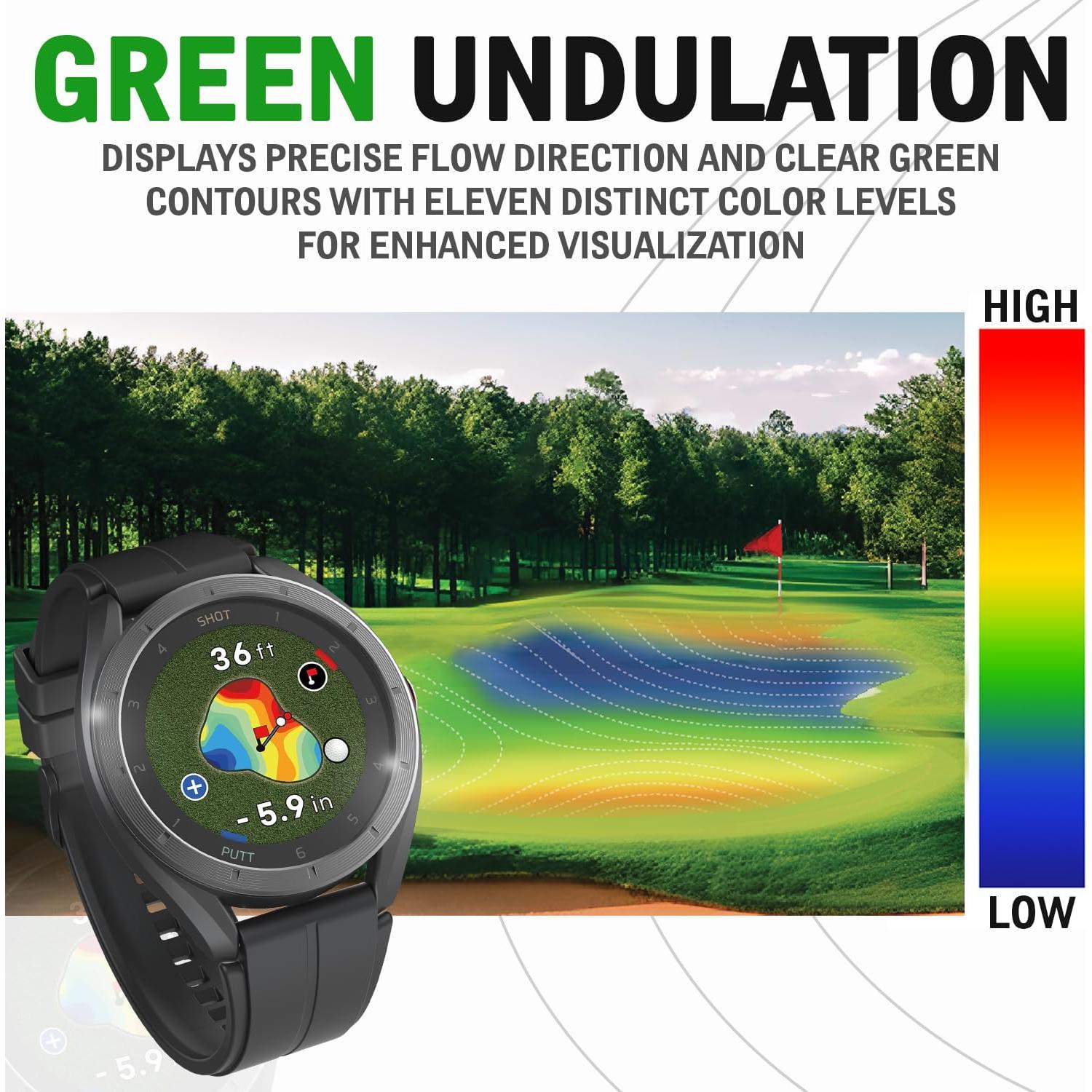 Reloj de Golf Voice Caddie T11 LT GPS Pantalla Táctil 1.2"