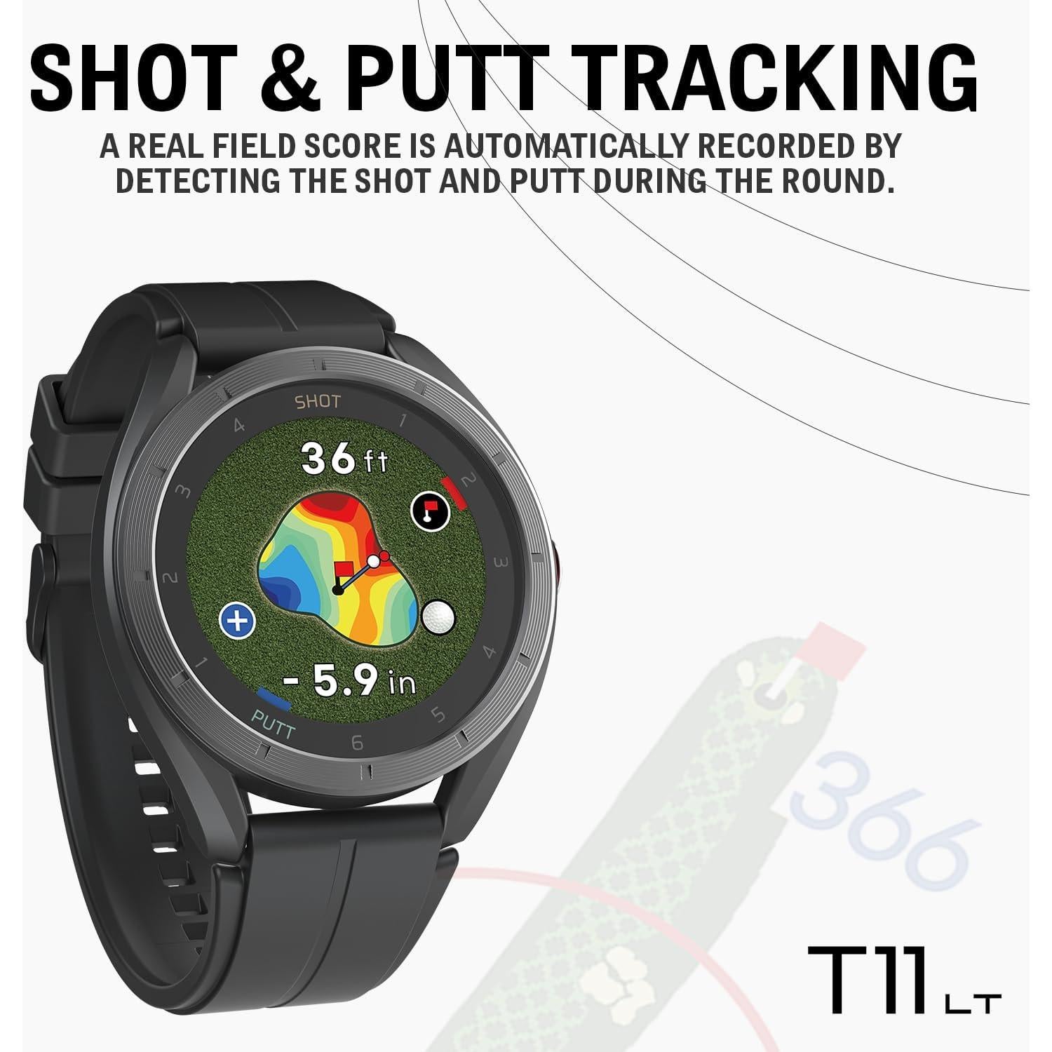 Reloj de Golf Voice Caddie T11 LT GPS Pantalla Táctil 1.2"