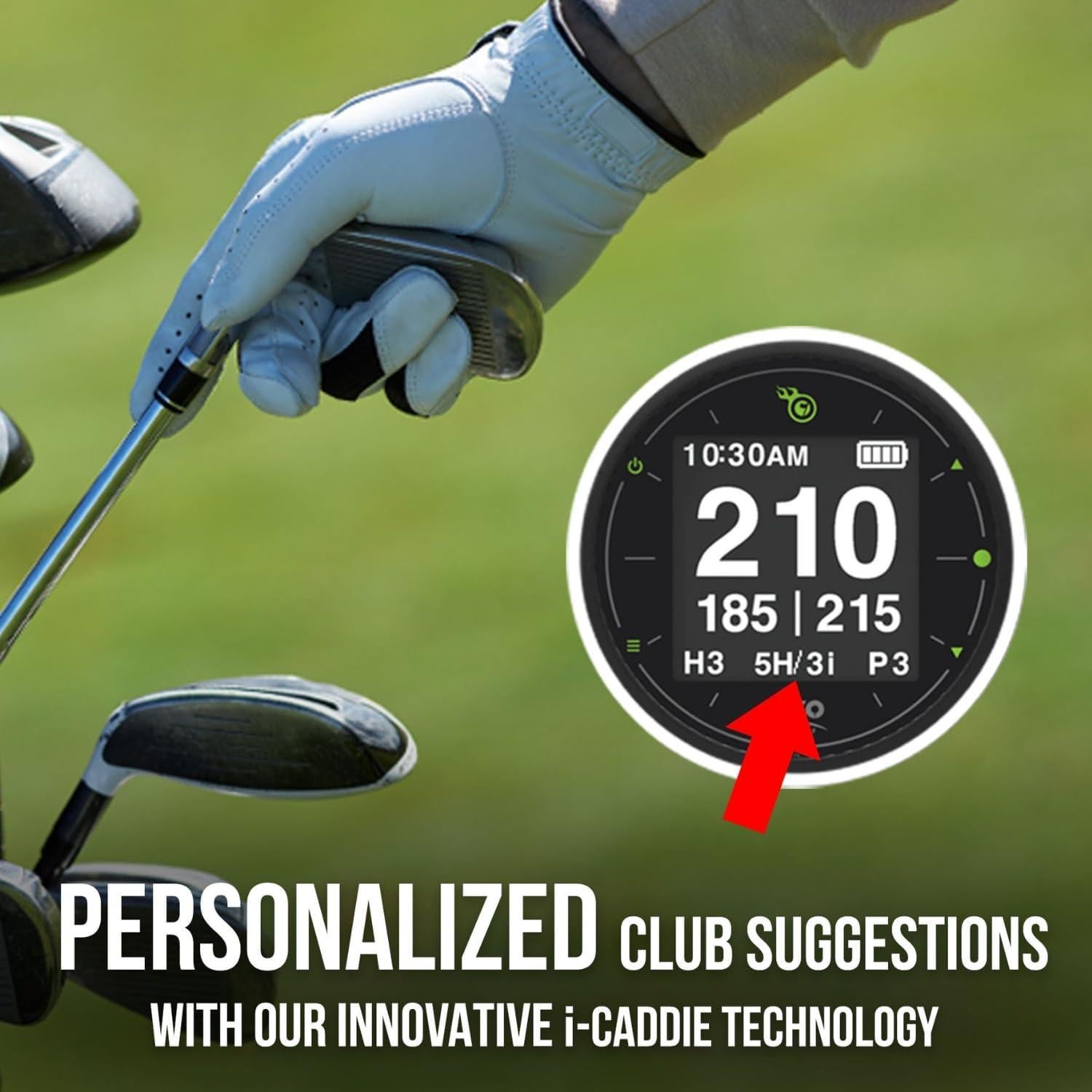 Reloj GPS de Golf Izzo Swami con Sugerencias de Palos