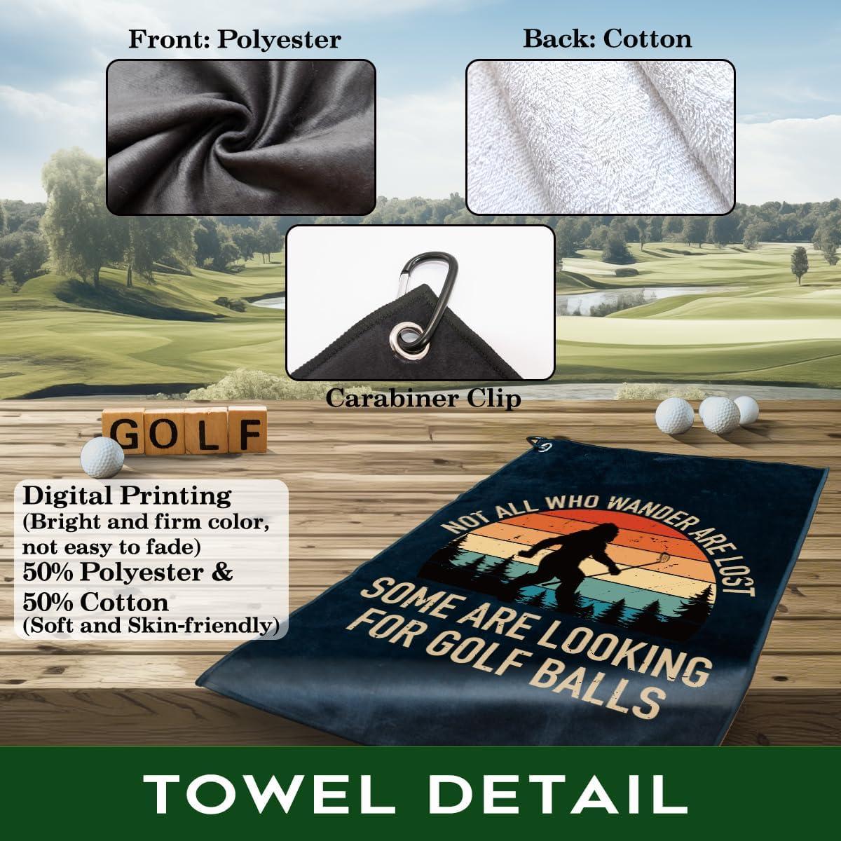 Toalla de Golf Rofiowa 60x40 cm Algodón y Poliéster