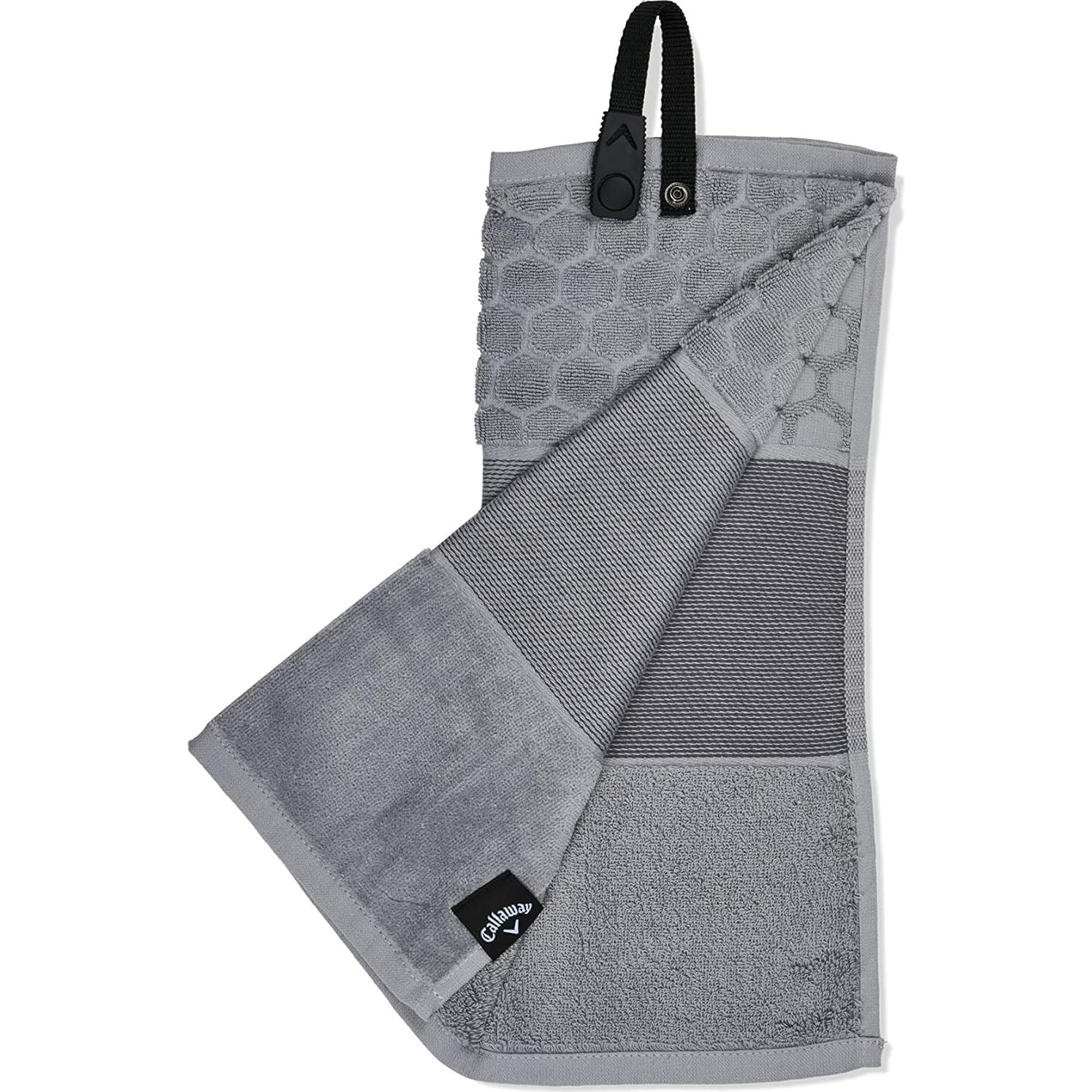 Toalla Trifold Callaway 100% Microfibra 40.64x53.34cm Plata