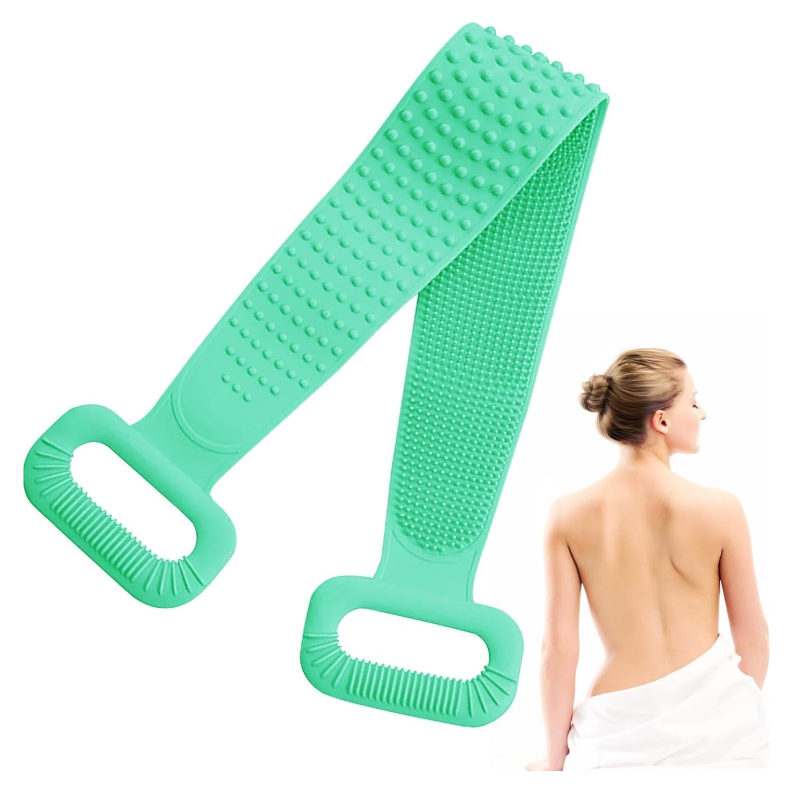 Exfoliante de Espalda Inmorven de Silicona 76 cm Verde