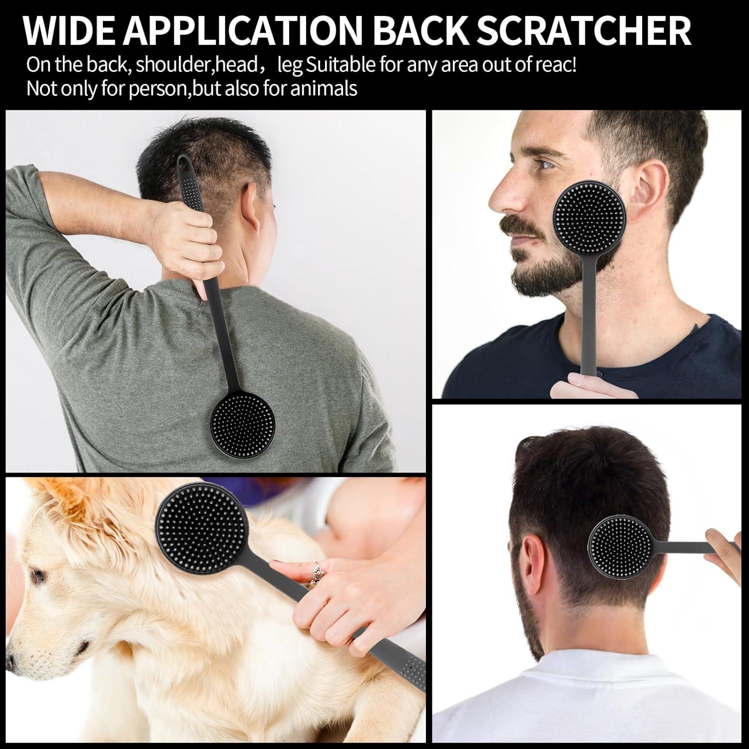 Rascador de Espalda Doble Cara VWMYQ - Silicona y ABS