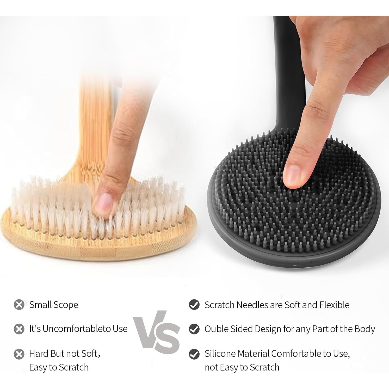 Rascador de Espalda Doble Cara VWMYQ - Silicona y ABS