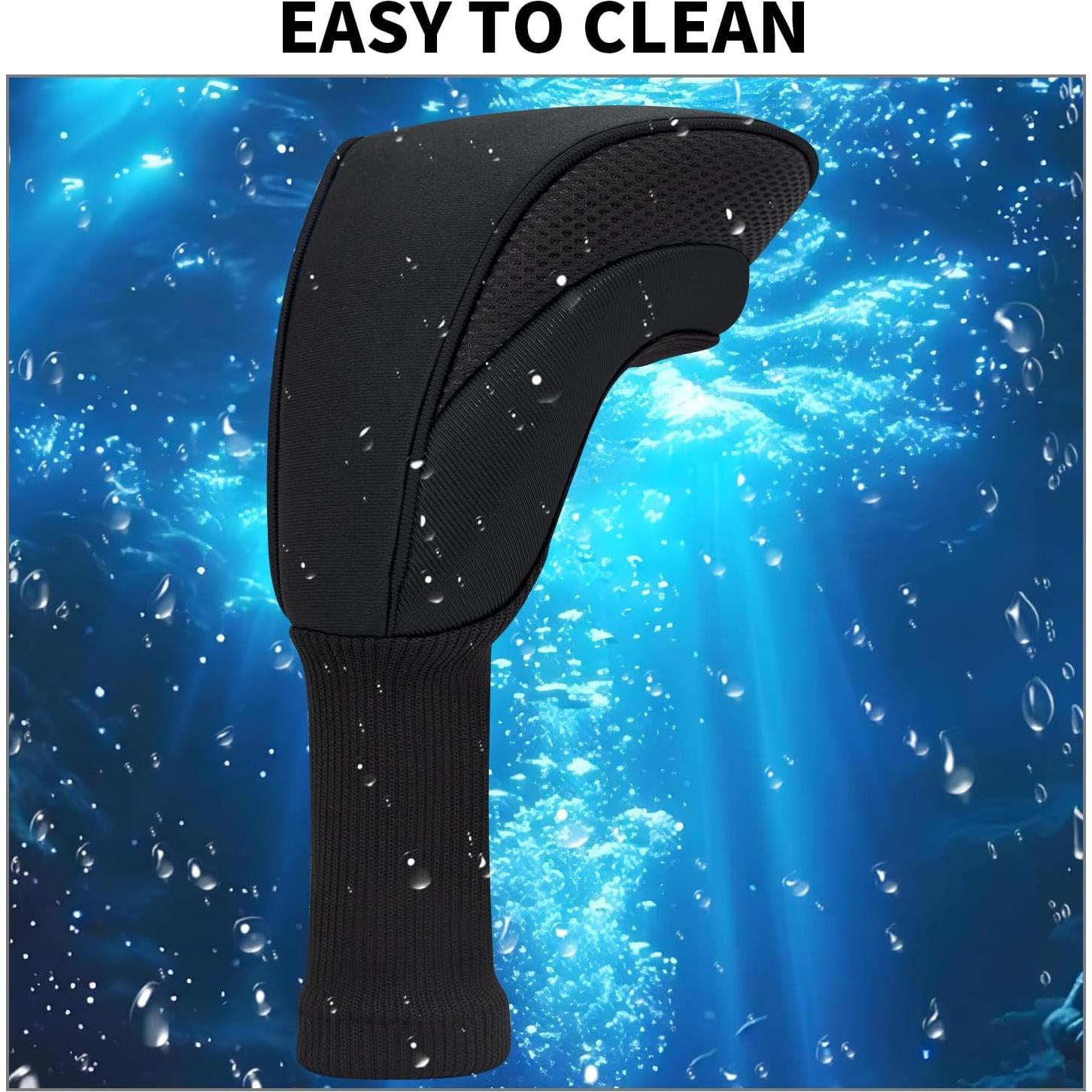 Cubiertas de Cabeza de Palos de Golf MEAHILESC 4 Piezas Nylon