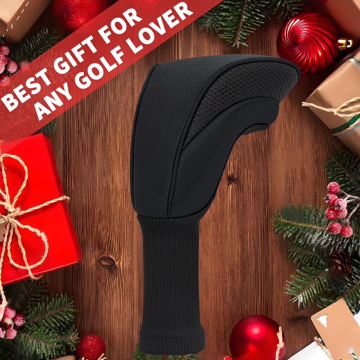 Cubiertas de Cabeza de Palos de Golf MEAHILESC 4 Piezas Nylon