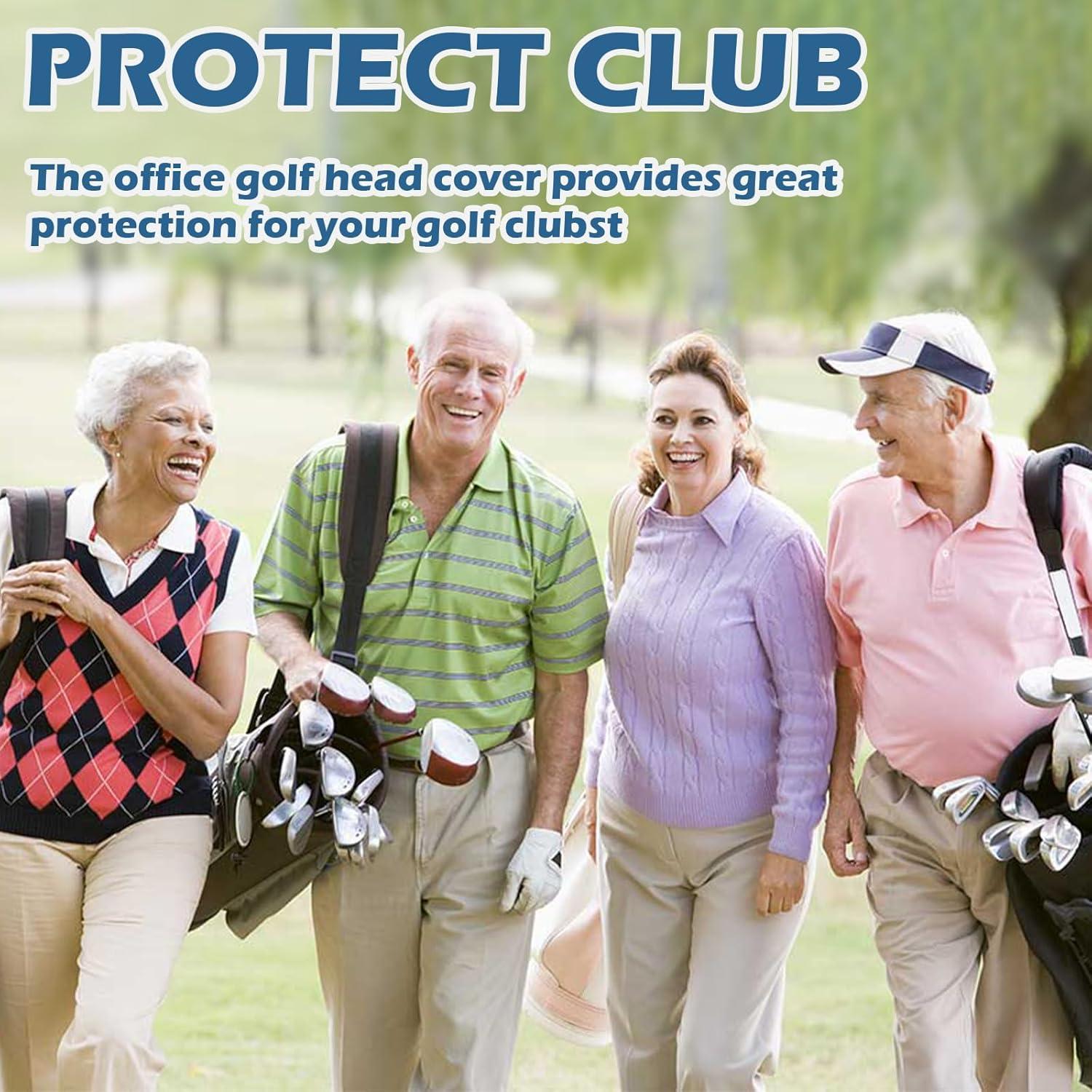 Funda de Cabeza de Golf PuGez - Diseño The Office, 15.24x33.02cm