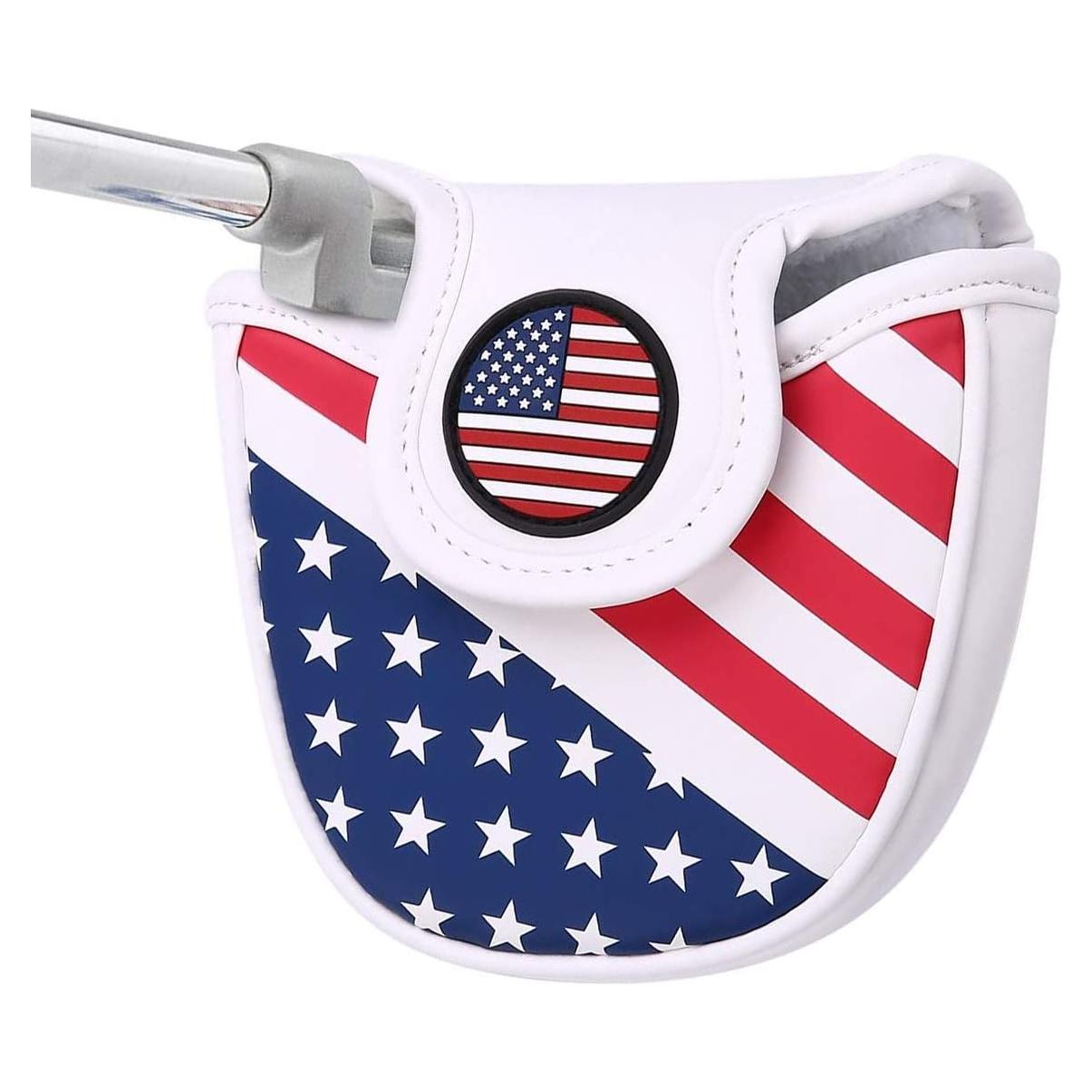 Cubierta de Putter Mallet Barudan Golf USA Magnética 11.94 cm