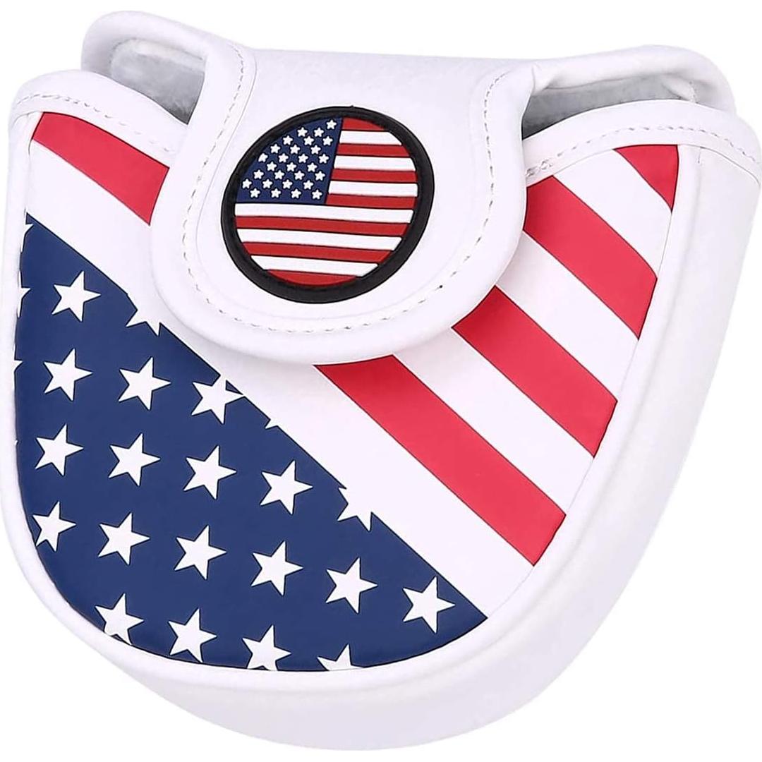 Cubierta de Putter Mallet Barudan Golf USA Magnética 11.94 cm