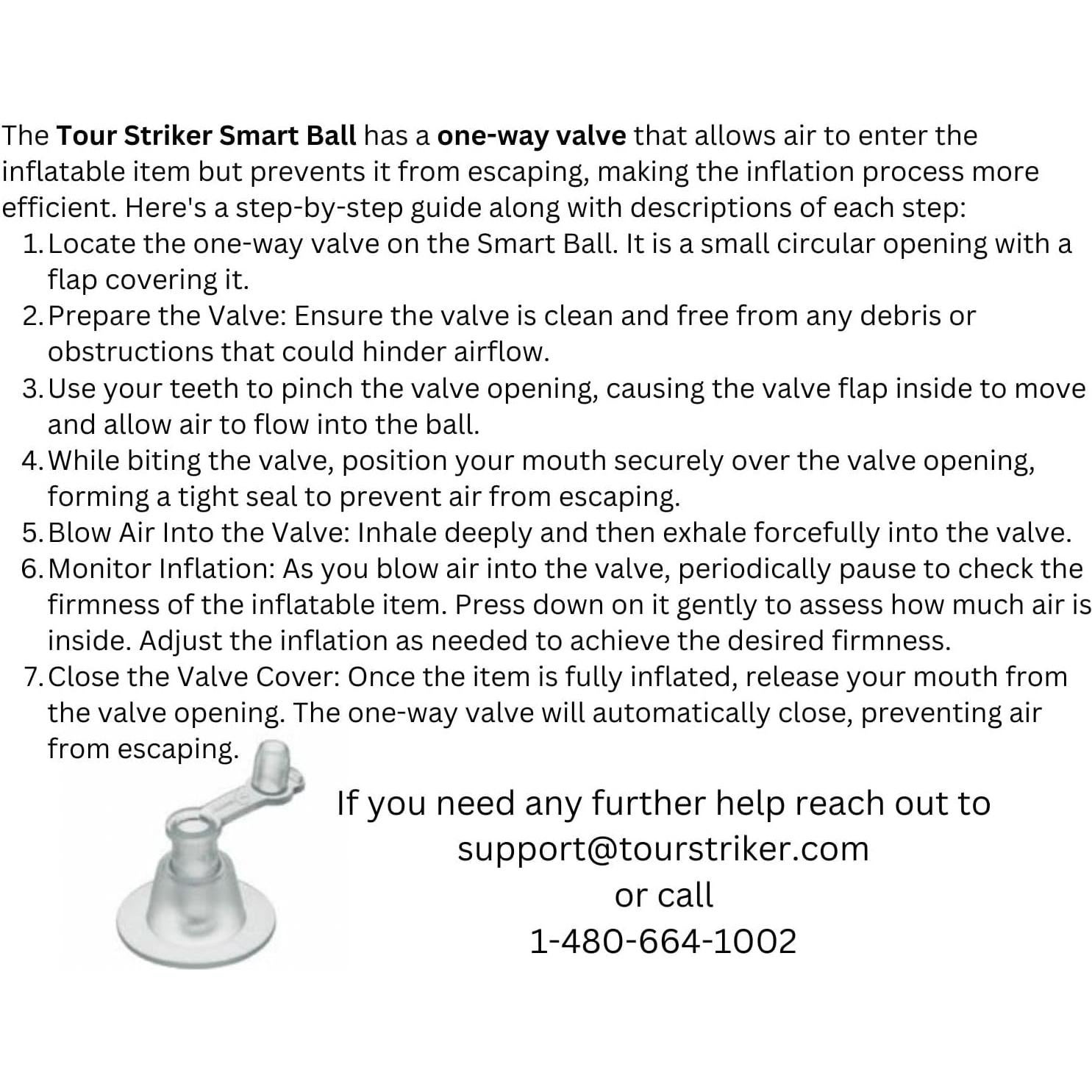 Bola Inteligente de Entrenamiento Tour Striker 15.24 cm