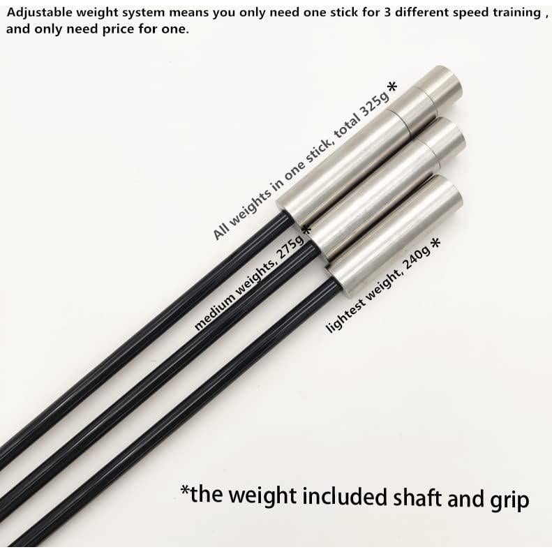 Entrenador de Velocidad de Swing HH-GOLF con 3 Pesos