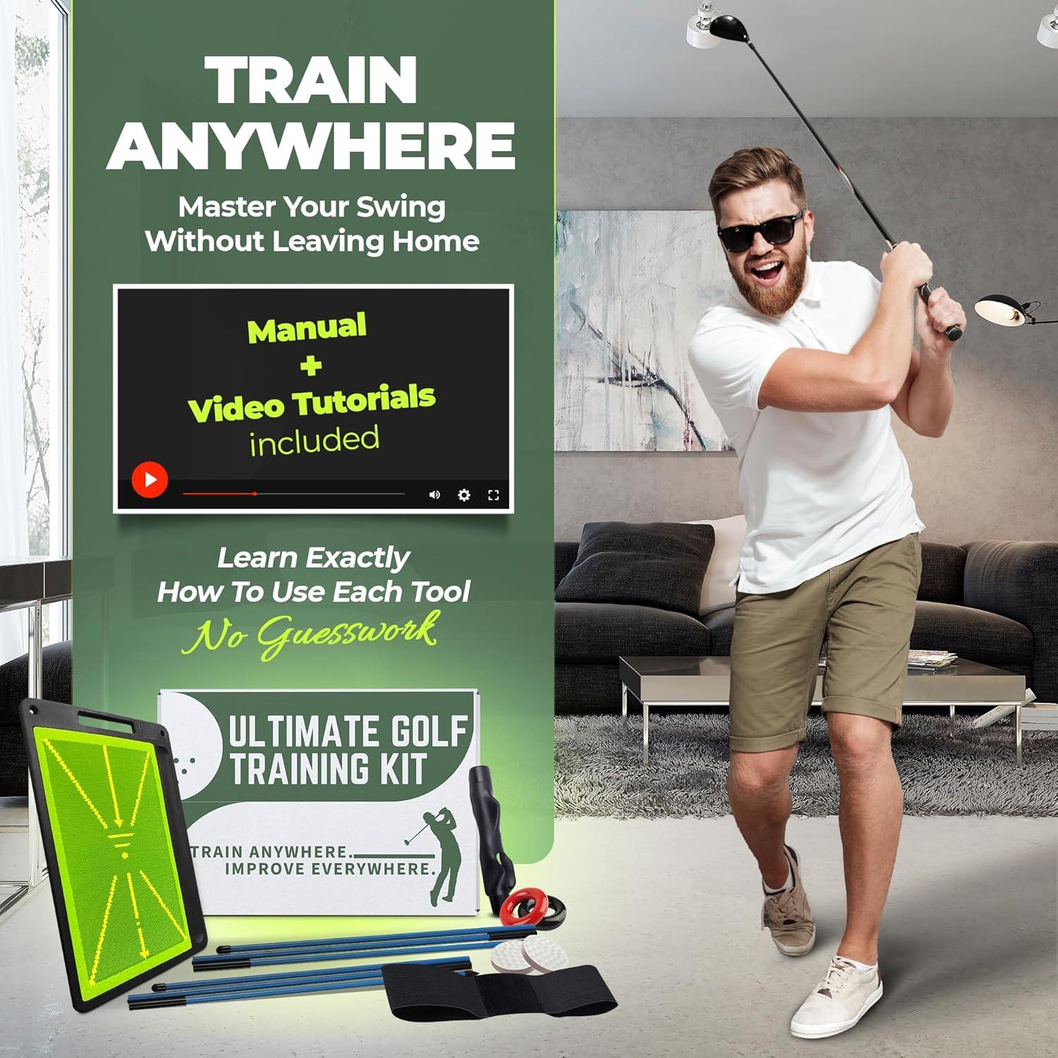 Kit de Entrenamiento de Golf 6 en 1 Suministros Barridos