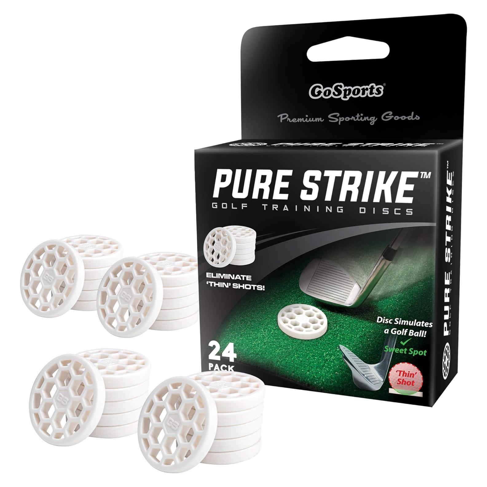 Discos de Entrenamiento de Golf GoSports Pure Strike - 24 Unidades